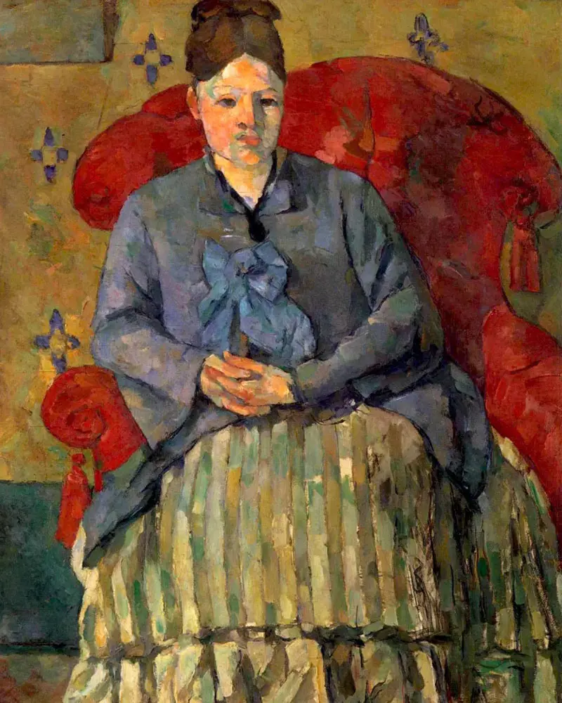 14 obras de arte que reflejan la vida durante la cuarentena La madame cezanne