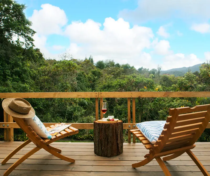 hoteles de lujo con naturaleza