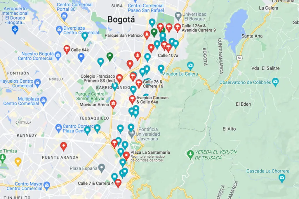 Estas son las rutas que puede tomar en cicla para el día sin carro en Bogotá