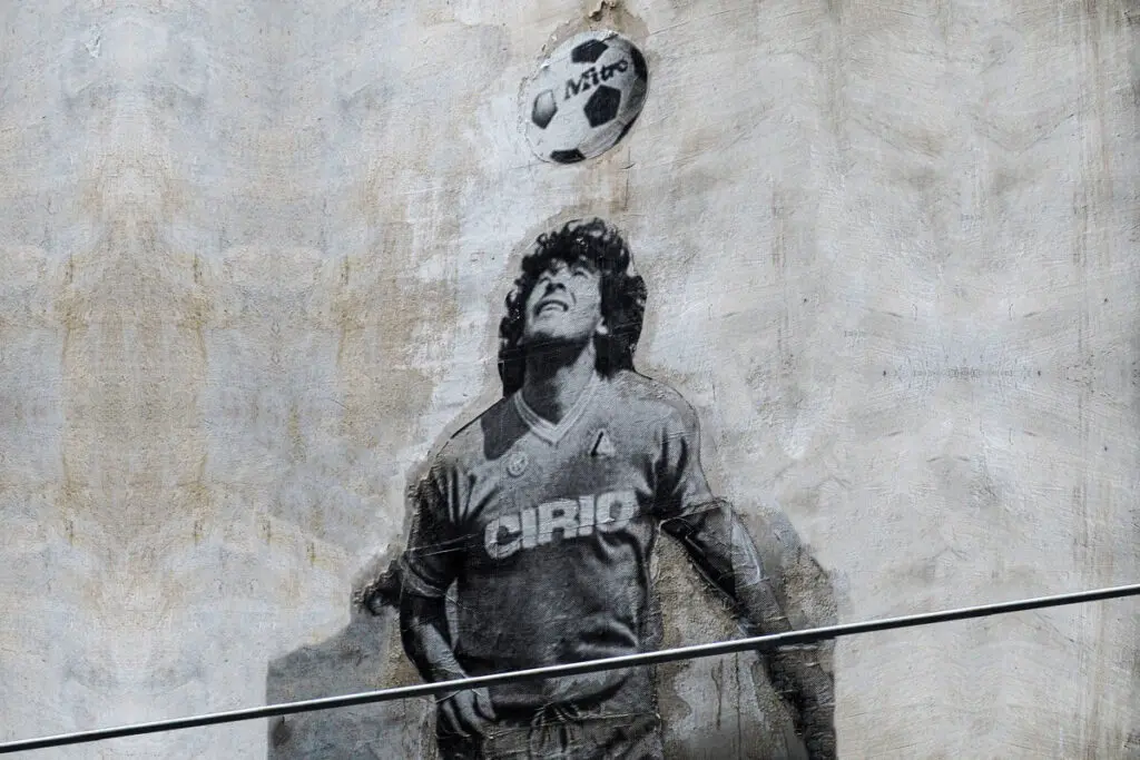 Pelota de diego maradona