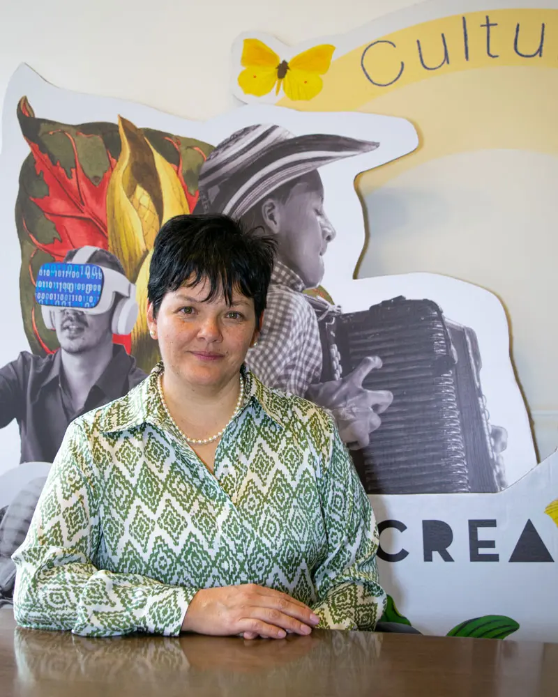 Maria del pilar ordoñez directora de cocrea