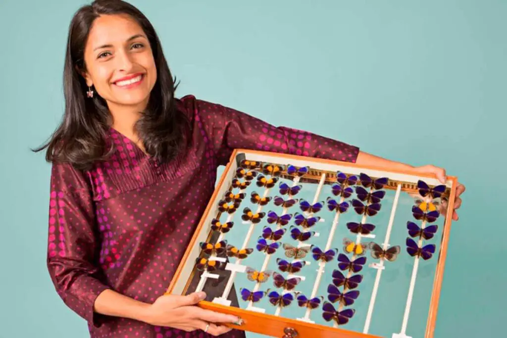 La colombiana que custodia la colección más grande de mariposas del mundo La colombiana que custodia la colección más grande de mariposas del mundo