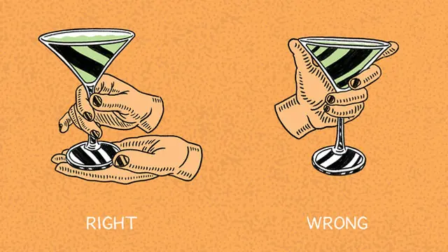 ¿cómo sostener cada bebida según su vaso? Una guía para saberlo hacer Vaso