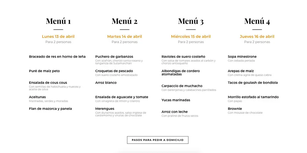 Conozca las mejores alternativas de comida a domicilio comida a domicilio