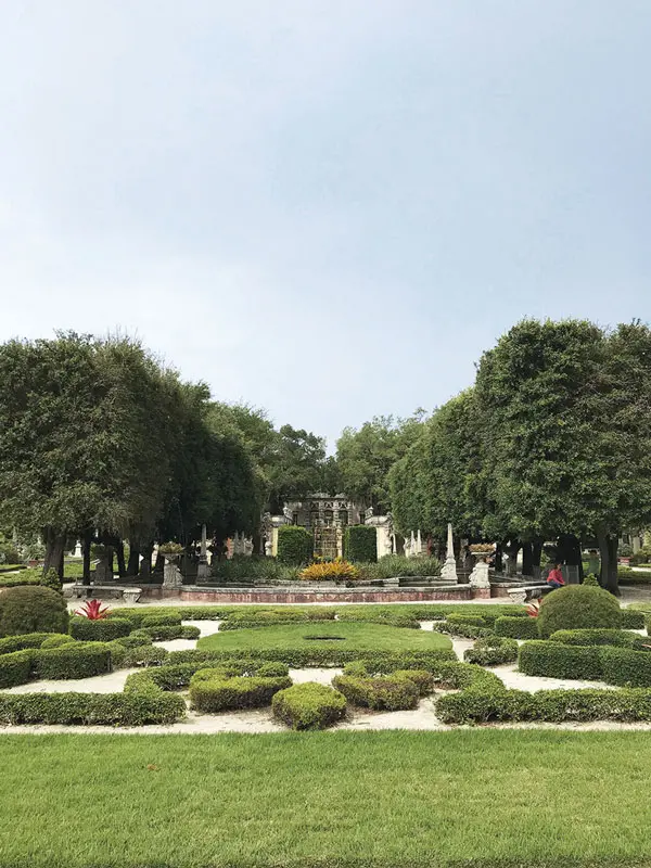 Jardines de Vizcaya en Miami