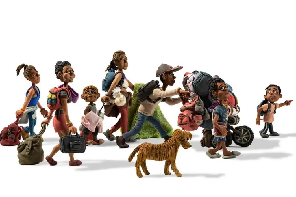 Las historias de migración que el artista Édgar Álvarez plasma en plastilina Las historias de migración que el artista Édgar Álvarez plasma en plastilina