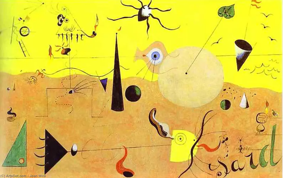 Joan miró y sus obras surrealistas que impactaron al mundo