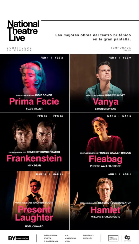 Lo mejor del teatro británico llega a la pantalla grande 