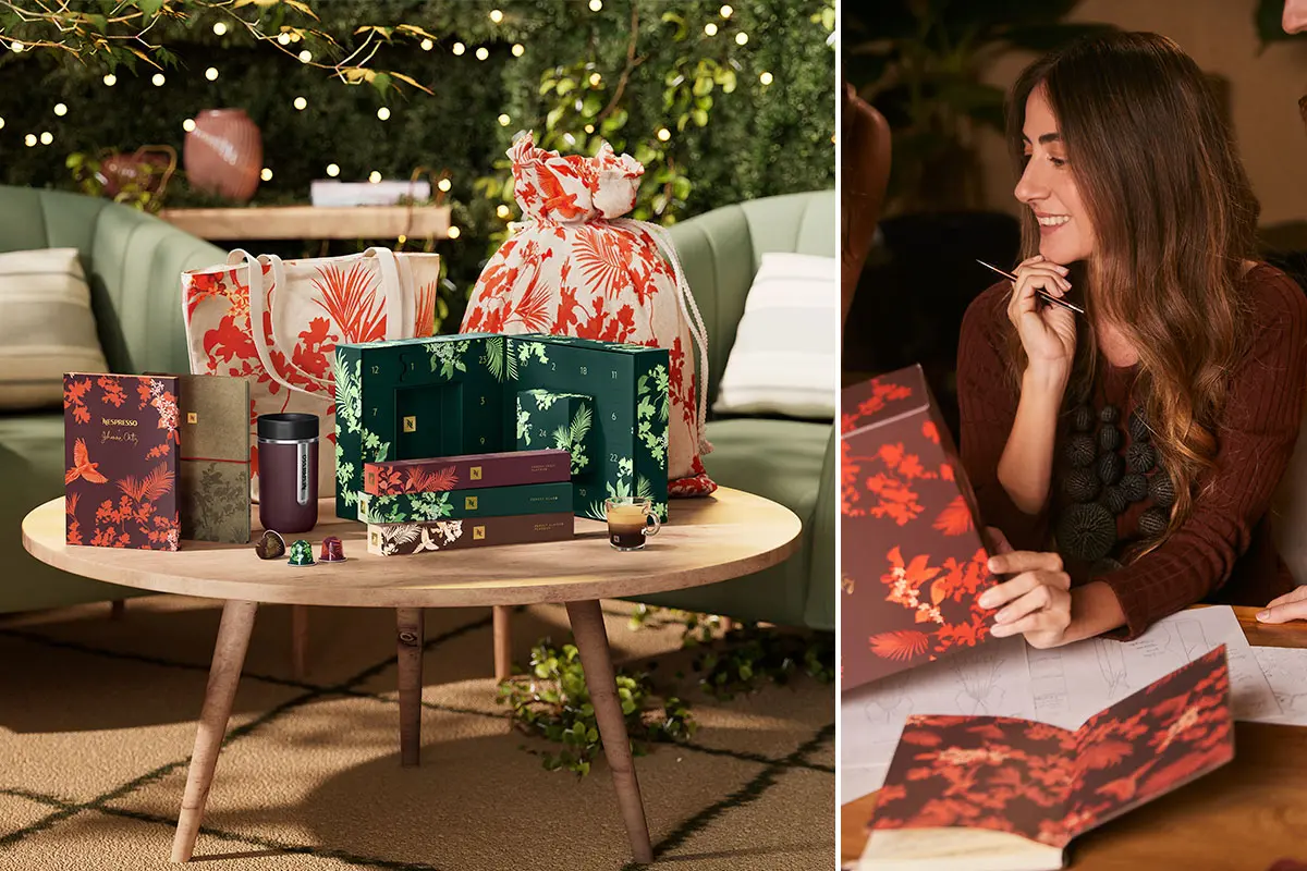 Regalos del bosque Nespresso