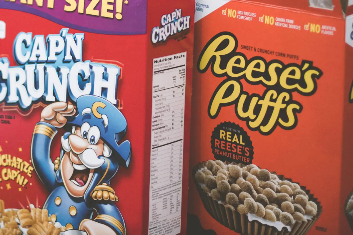 Cajas de cereal