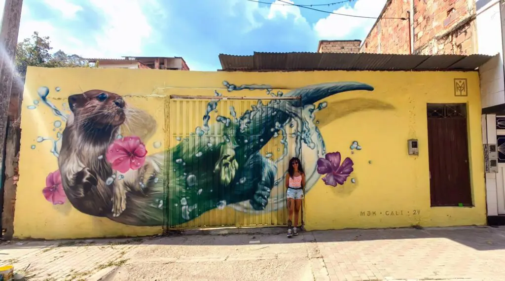Colombia pinta grande: los murales de nandy mondragón entre los candidatos para el mejor del mundo según street art cities