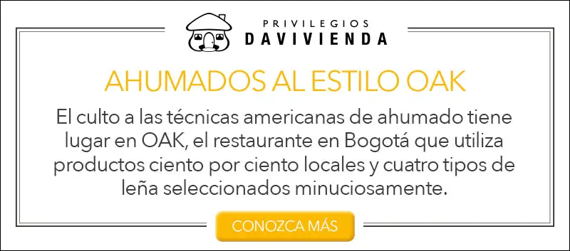 Cuatro restaurantes en bogotá con música en vivo Oak restaurante