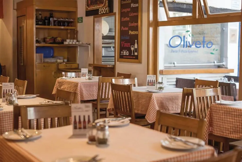Oliveto, restaurante de comida italiana