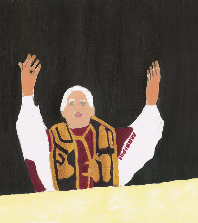 Benedicto XVI, según Álvaro Uribe