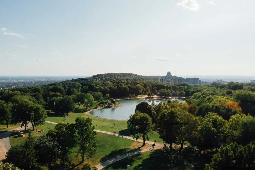 Montreal, un recorrido otoñal en canadá Parque mont royal