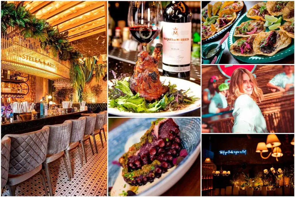 restaurantes de la Zona T de Bogotá