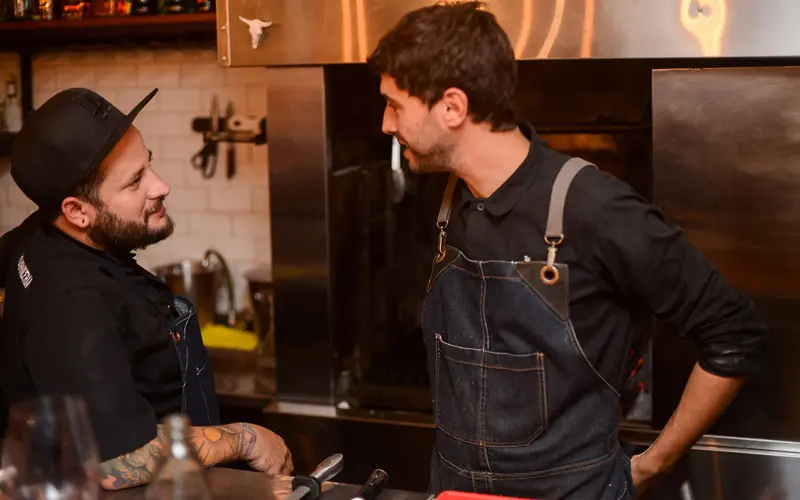 Pedro Peña y Germán Sitz