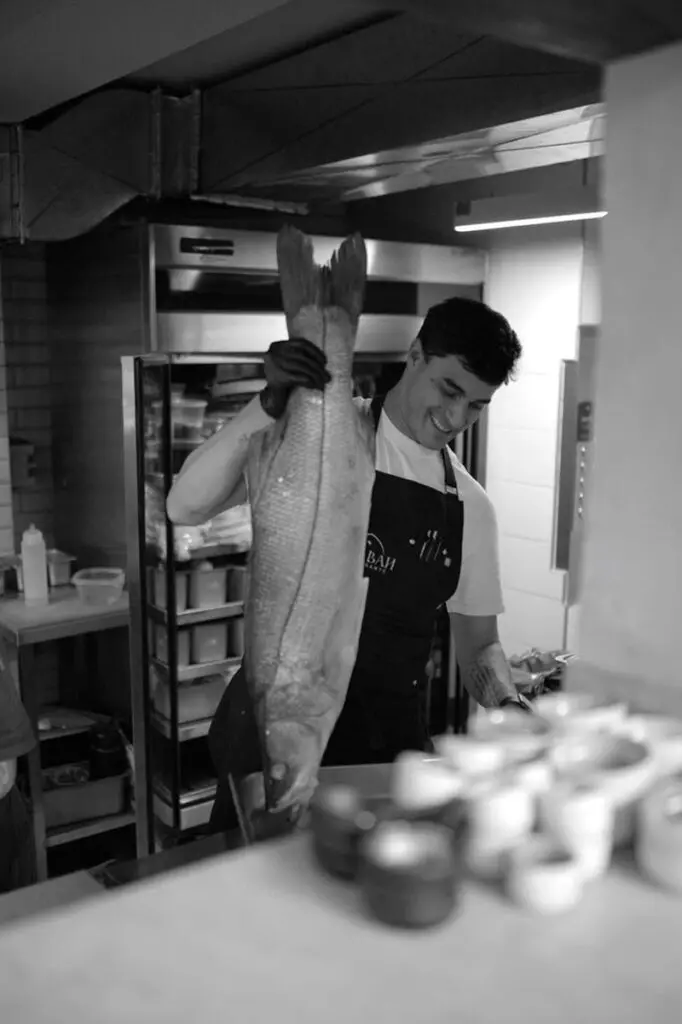 Bah bah, cocina, colombiana, medio oriente