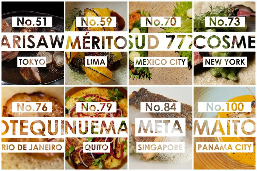 Ningún restaurante colombiano entró a la lista de los 51 a 100 the world’s 50 best restaurants 2023 The world’s 50 best restaurants