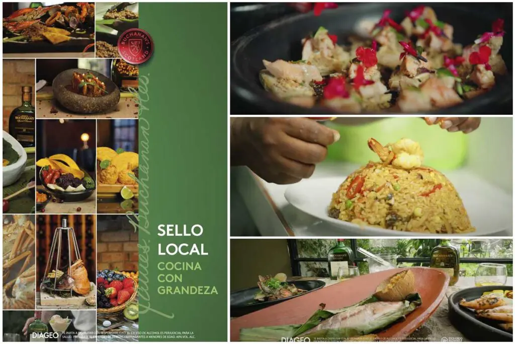 Descubra los sabores de colombia en el libro sello local de buchanan’s Sello local