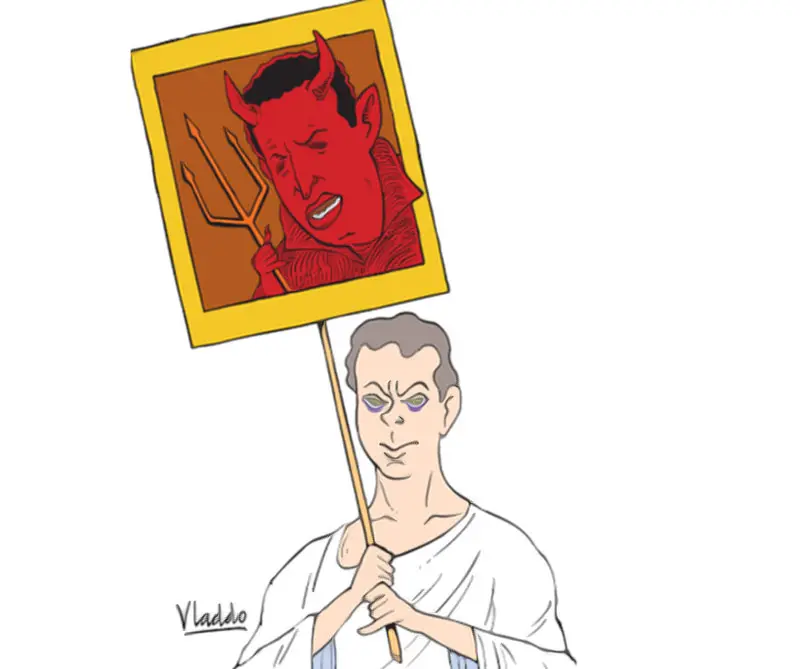 "arde venezuela y puede quemar a colombia", juan manuel santos (archivo diners 2004)