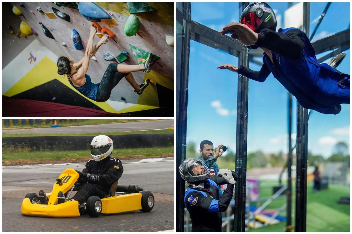 deportes extremos en Bogotá