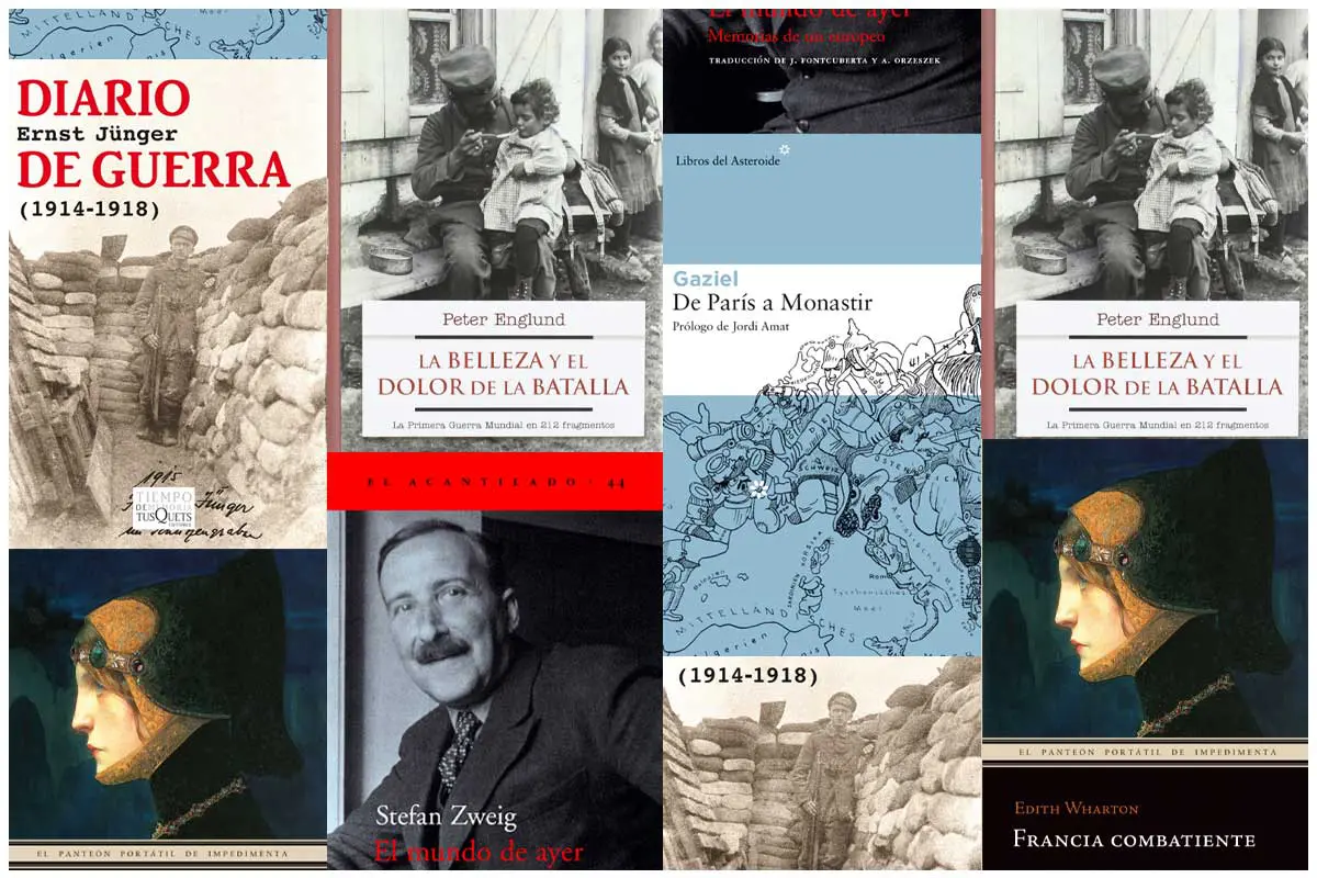 escritores primera guerra mundial