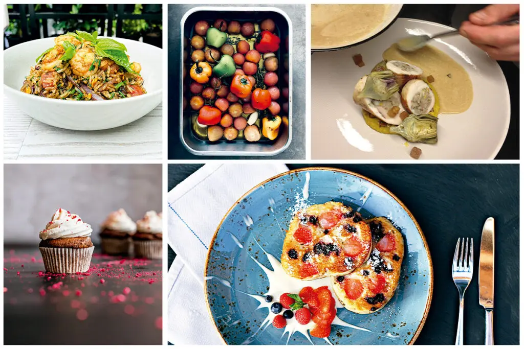 2 clases de cocina, un brunch, una cena y un kit para preparar cupcakes Restaurante co