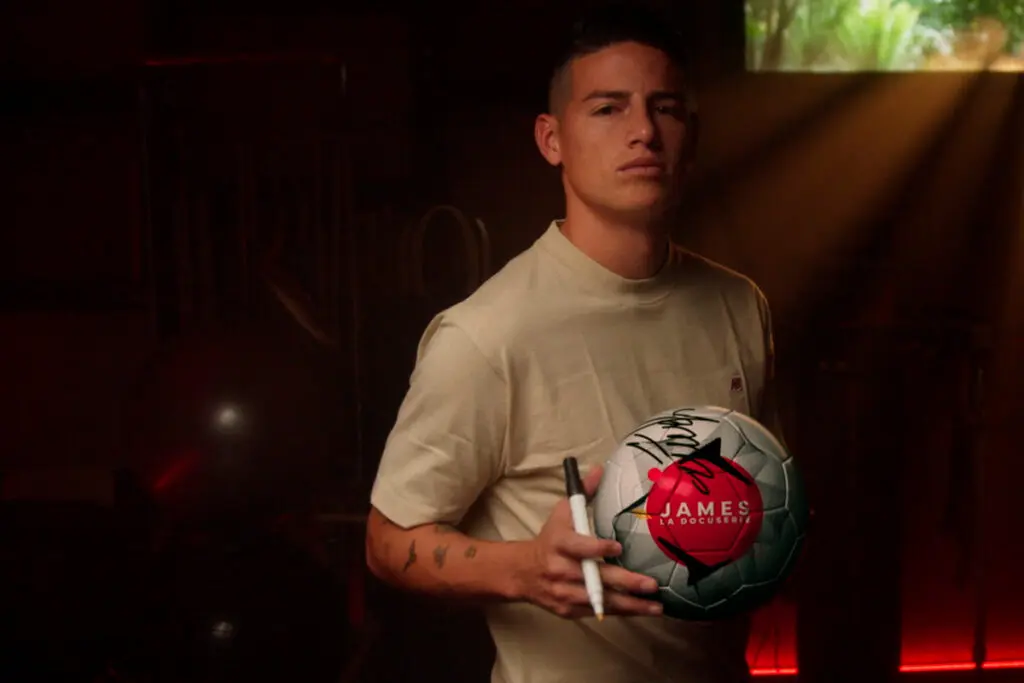James rodríguez en netflix