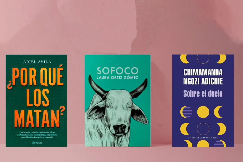 2 libros para entender a colombia y uno para sobrellevar el duelo Chimamanda