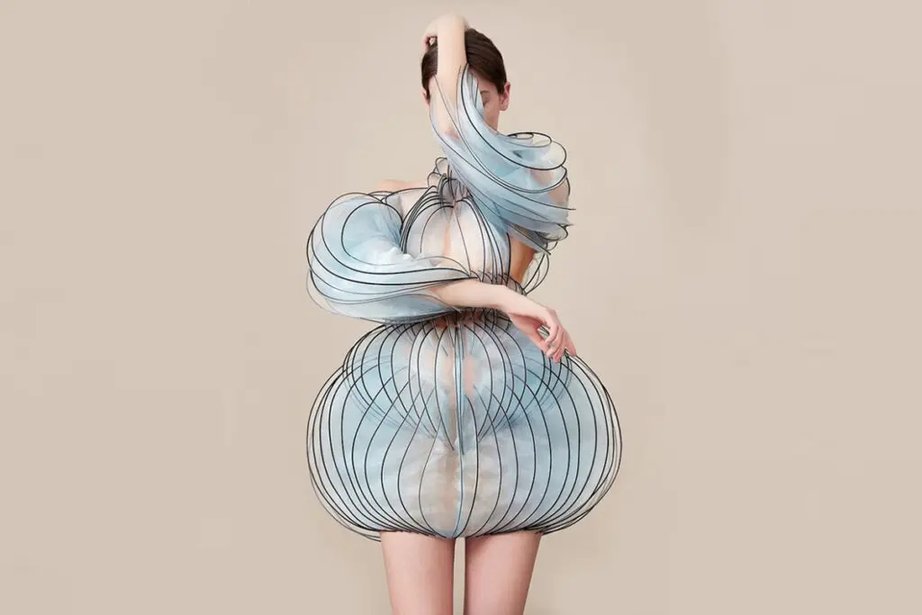 'hypnosis', la colección de alta costura hecha en impresoras 3d