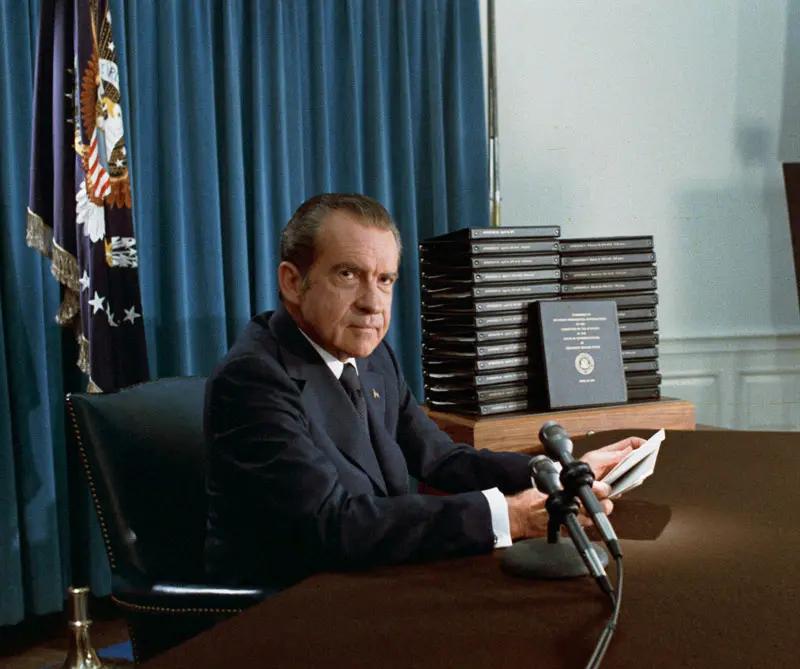 "Watergate fue peor que un delito, fue una torpeza", Richard Nixon "Watergate fue peor que un delito, fue una torpeza", Richard Nixon