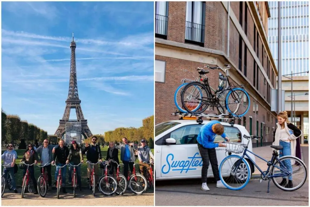 ¿cómo recorrer parís en bicicleta?