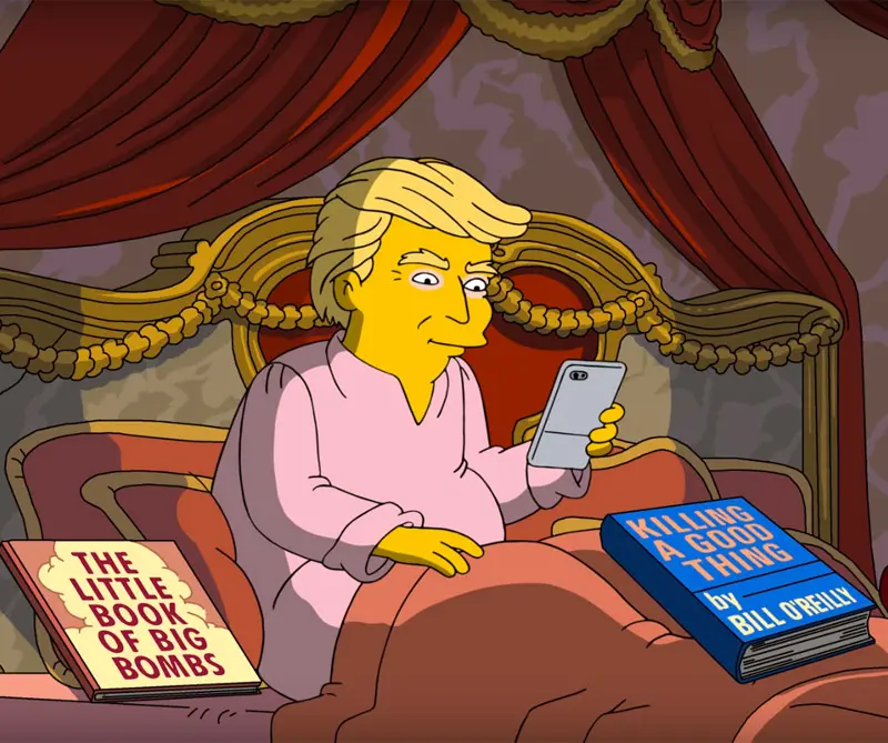 Los primeros 100 días de Trump en la Casa Blanca según los Simpsons