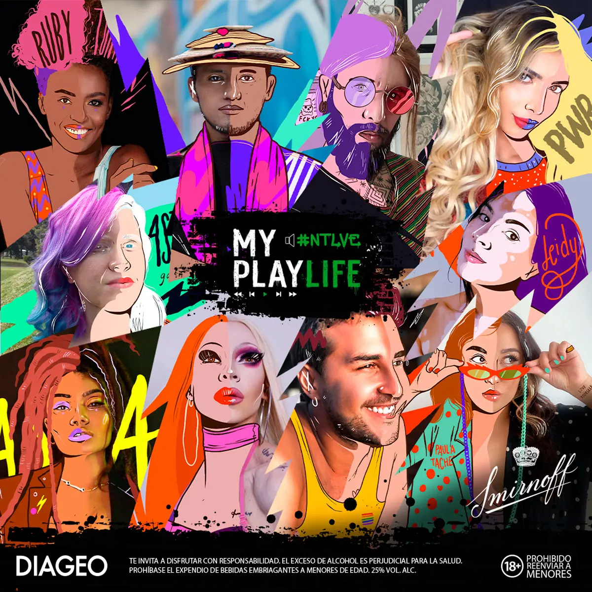 Smirnoff X1 Lulo, Facebook