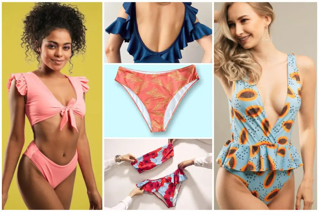 Vestidos de baño, sandalias y faldas para lucir bien en la playa Vestidos de baño