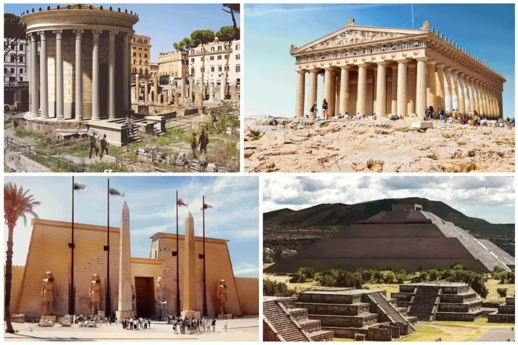 Así se veían los grandes monumentos de hace 2. 500 años