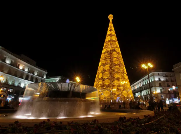 Puerta del Sol, Madrid, Navidad