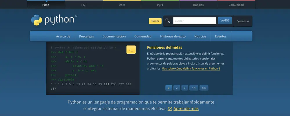 Estos son los programas gratis y legales que puede usar en su computador Python, programas gratis