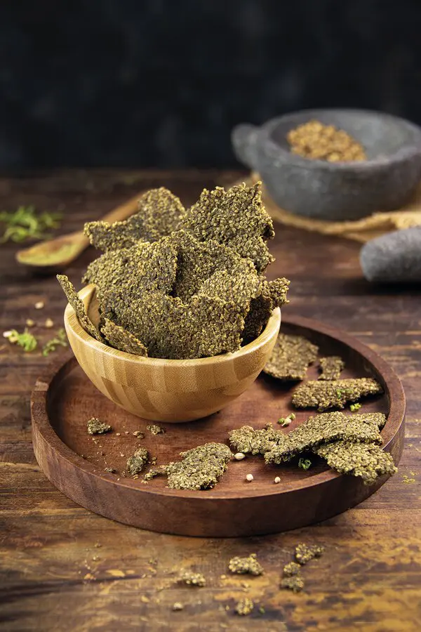 La hoja de coca tan andina como la papa Cracker de quinua
