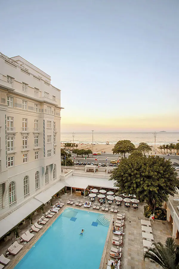 Cinco lugares para darle la bienvenida al 2022 Hotel belmond copacabana