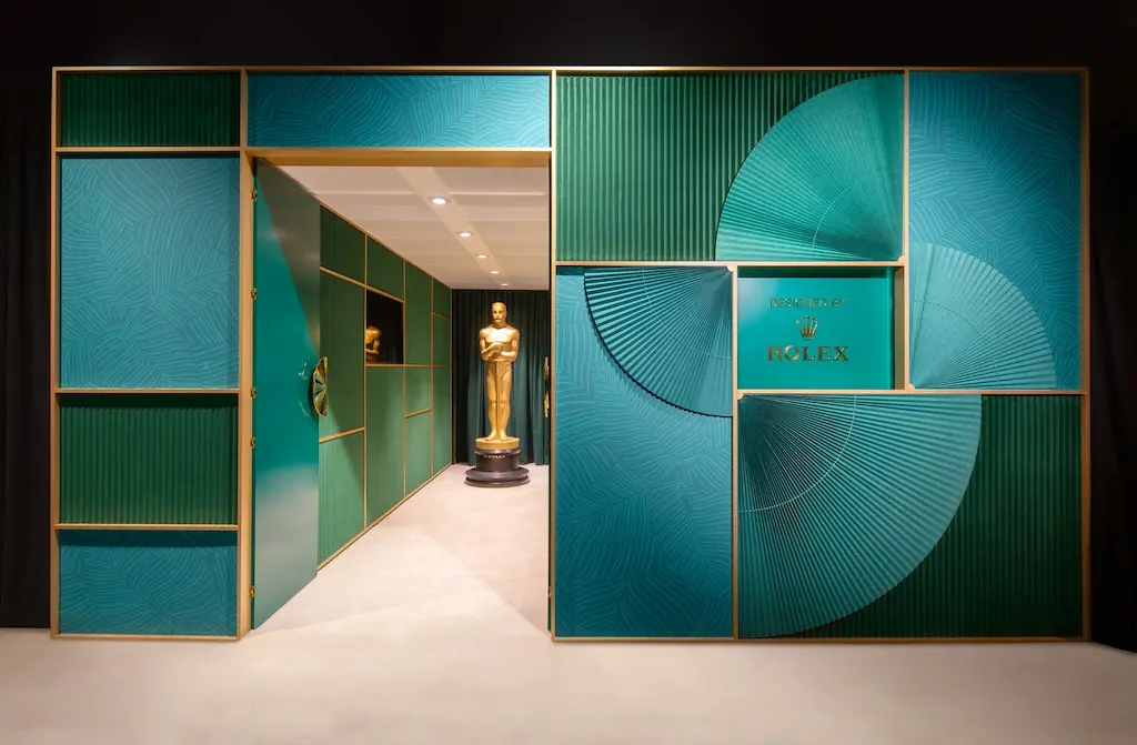 Rolex green room