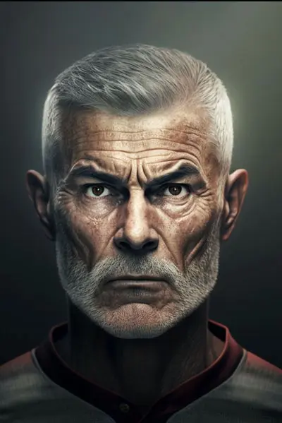 Galería Diners: ¿Cómo lucirían los futbolistas de talla mundial con 80 años?