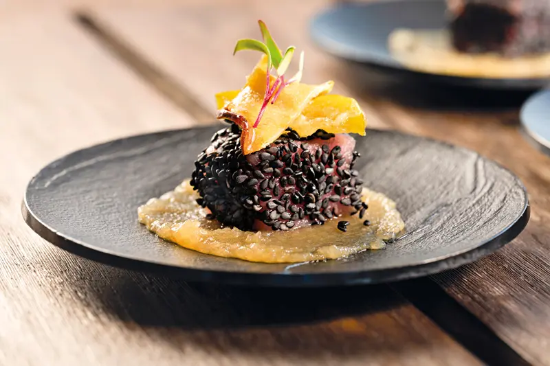 Comida en hoteles de lujo