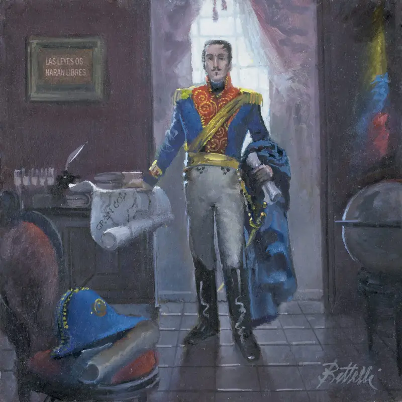 20 de julio: Día de la Independencia de Colombia en óleo