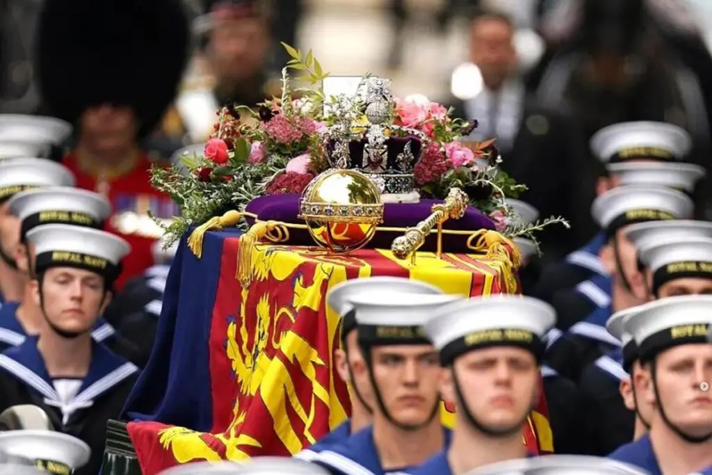 El duelo de los ingleses por su majestad isabel ii