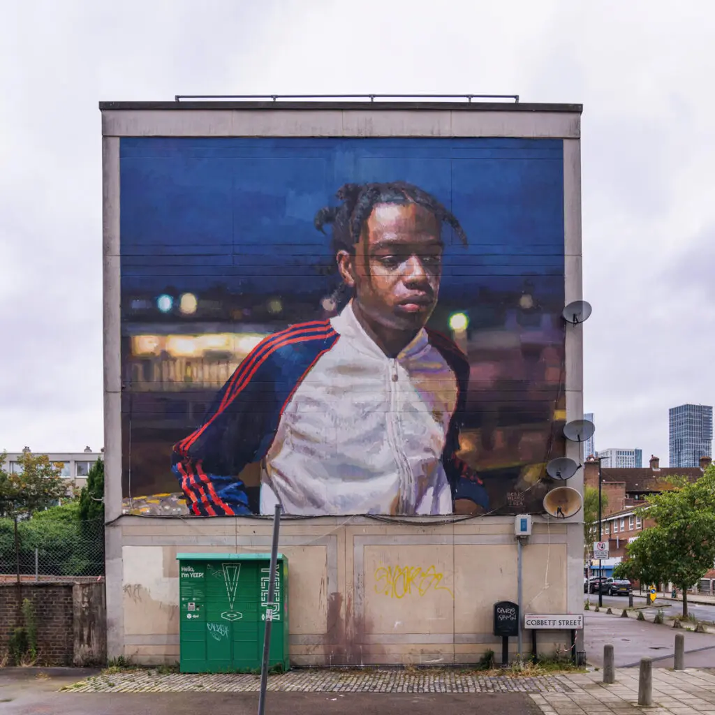 Colombia pinta grande: los murales de nandy mondragón entre los candidatos para el mejor del mundo según street art cities