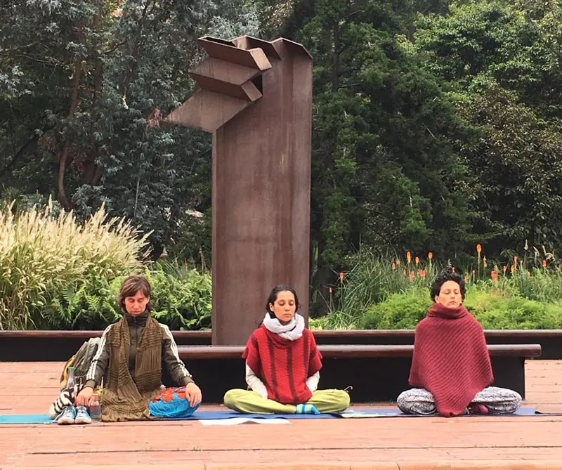 ¿Se sentaría a meditar en la calle con extraños?