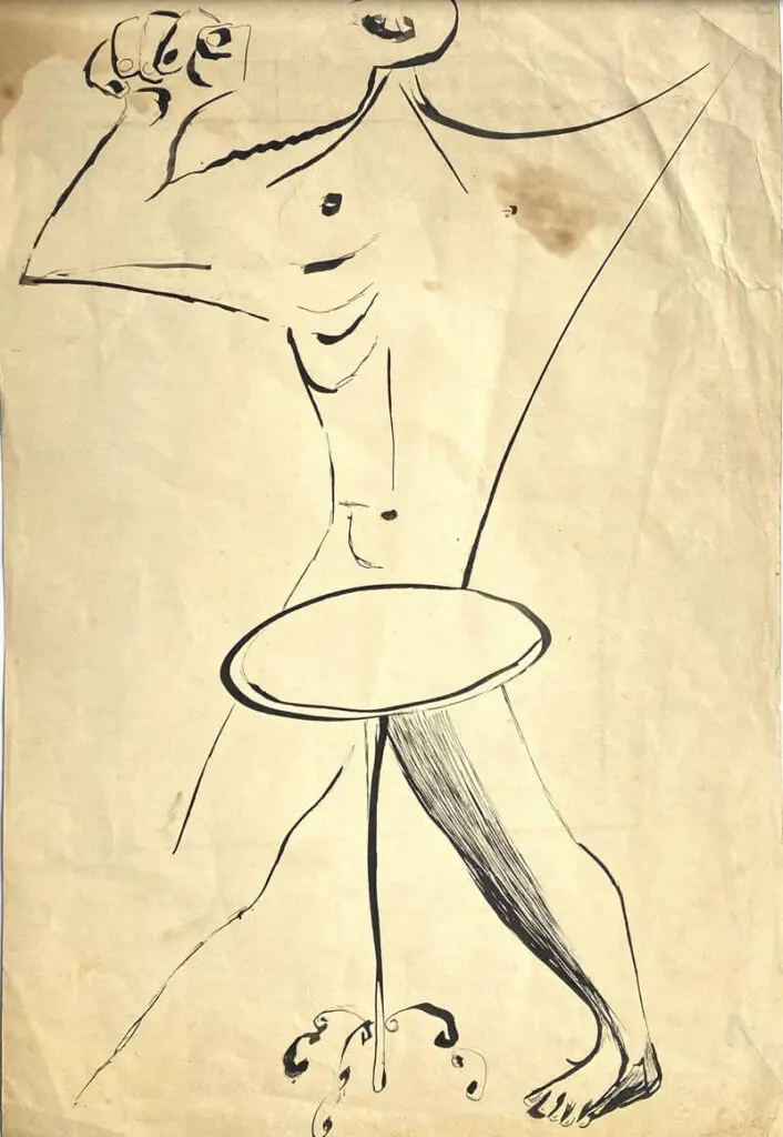 Los dibujos inéditos de Alejandro Obregón en Bogotá dibujos Alejandro Obregón