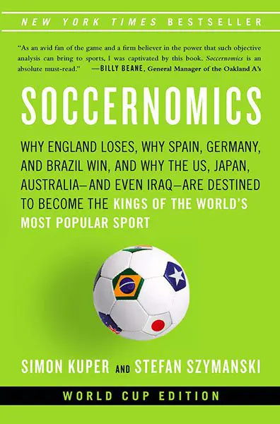 Cinco libros para entender de fútbol, según alejandro pino Soccernomics